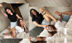 Movies Day for Luana turned into Cuffs, Handgag & tapegag by Simona