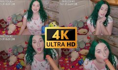 Bored Step-Daddy's Girl Begs to Play