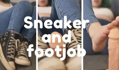 Cum For My Dirty Worn Sneakers Footjob