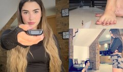 Gabriella shrinks you SLOWLY 4k