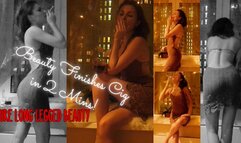 Beauty finishes cig in 2 mins