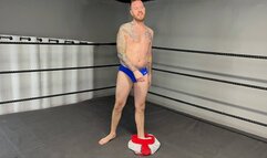 SMFC-59 Aaron vs Tornado the loser stripped to a thong STRIP FIGHT