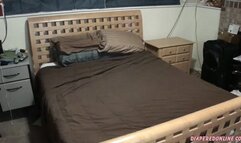 Zayda: Messy Diaper in Overalls