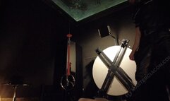 Shaving my slave's head to objectify him