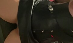 Scarlett Kage NoGasm FULL - Facesitting - bondage, tease and denial, femdom, latex, leather, cbt, anal plug, vibrating wand, orgasm denial, face sitting, pussy licking, sexual servitude, dildo riding, female orgasm, dungeon