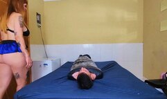 Farting carnaval Brazil 2024, part 1, by Miss Bowie and Slave Scott, (cam by Manu) FULL HD