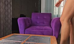 Milah Arches ruining the orgasm of a loser male servant