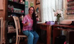 Nurse Lizzie teases you with Her ass