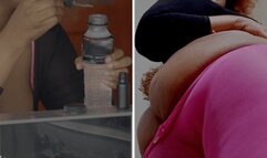 Shrinking my roommate to swallow him