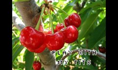 I play with my big tits - my tits have a lot of power over you