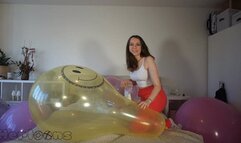 Saskia - Nastila balloon bursting