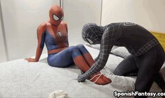 SpiderGirl tied up #1-1