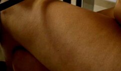 Gassy and bloated cumming hard