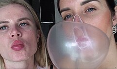 Friends Blow Bubbles (1920x1080 HD) MP4