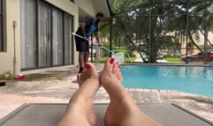 Don't Forget To Clean My Asian Feet Pool Boy
