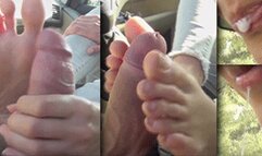 HD FOOTJOB HANDJOB CUMSHOT | Un ora con la Principessa Sophie PARTE 4 HD | FOOT WORSHIP SPIT ON COCK