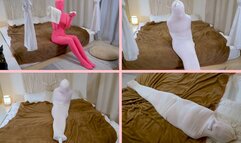 HLY001 A girl wrapped in bandages