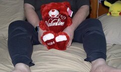 Sharing Valentine's Day with My Bear