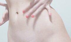 Flexing ribs on my skinny body