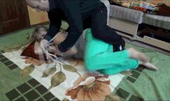 He makes you smell them 5n