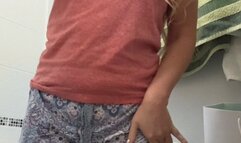 Pee control game Begging of pee