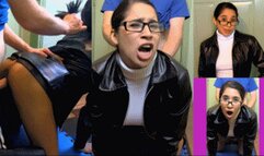 Investigative Reporter eRica gets fucked, fish hooked, & creampied for a story!