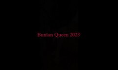 Bunions in pearl dress