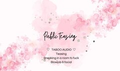 Teasing step-daddy in public (audio only)