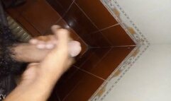 Saw my classmate which is also my neighbour, taking a shower and I decided to masturbate