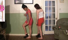 Double Head Standing Girls