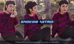 A beautiful sunny morning to enjoy a cigarette | Smoking Astrid