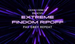 1k RIPOFF - Extreme Findom Ripoff - Audio Only - Be Prepared to Feel Used & Financially Drained