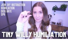 Tiny Willy Dick Rate Humiliation & JOI