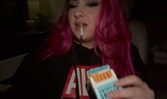 Casual Smoke In The Car