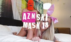 Blonde Cum Bunny Bounces on My Asian Cock