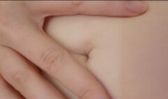 Exploring my belly button - Belly Button - by Lexie Red