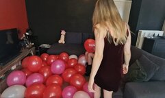 Valentines balloon day with my girlfriend