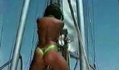 BIG TIT BLACK PORN STAR CHAMPAGNE SAILS NUDE ON YACHT