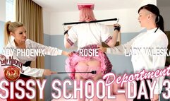 SISSY SCHOOL DAY 3: DEPORTMENT