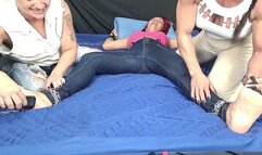 New Tickling On Bed Series - GABY TICKLED - 4K