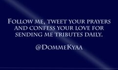 Pay and Pray - Foot Worship Religious Femdom by Goddess Kyaa - 720p MP4