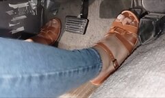 Revving flat sandals blazer