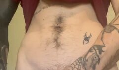 Dirty talking and jerking my hard cock till I cum