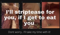 Giantess Phoenix Lets You Enjoy Her Striptease In Exchange For Vore- 4K