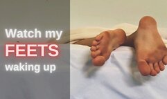 Watch my feet waking up - Male Barefoot morning