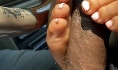 She needed a ride I needed feet!