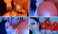 Clothed Inflation Of Two Dozen Red Balloons