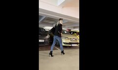 NINA HEELS WALKING WITH HIGH HEELS