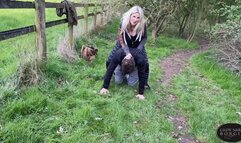 Strapon Fucked Outside (720p)