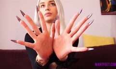Jasmine Dangerous Nails - HD MP4